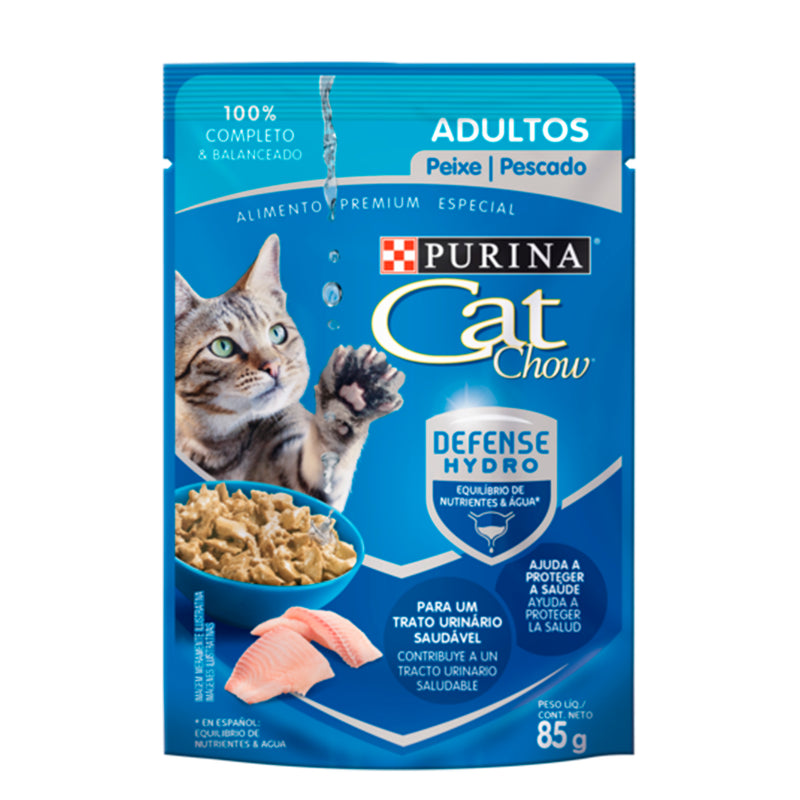 Cat Chow Adultos Pescado X 85 Gramos