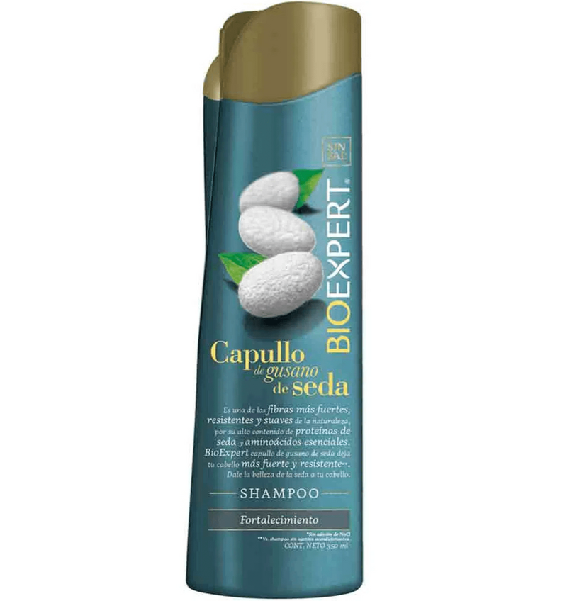 Shampoo Bio Expert Capullo de Gusano de Seda X 350 Ml