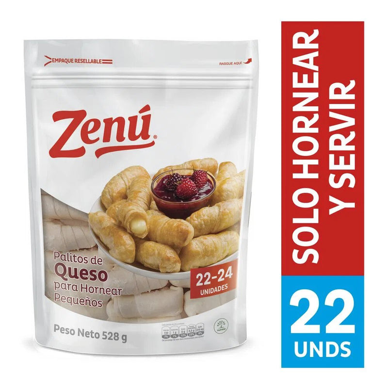 Palitos de Queso Para Hornear Pequeños Zenu X 22-24 Unidades