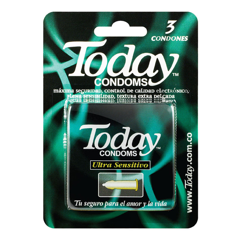 Condon Today Ultra Sensitivo Caja X 3 Unidades