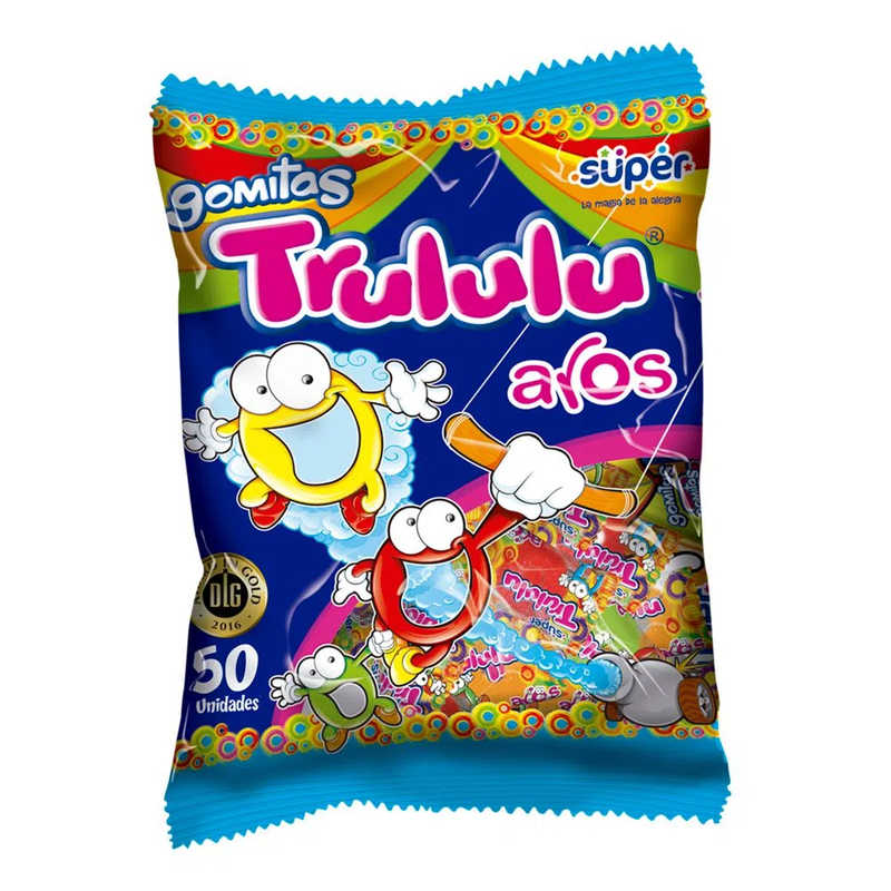 Gomitas Aros Trululu X 100 Unidades