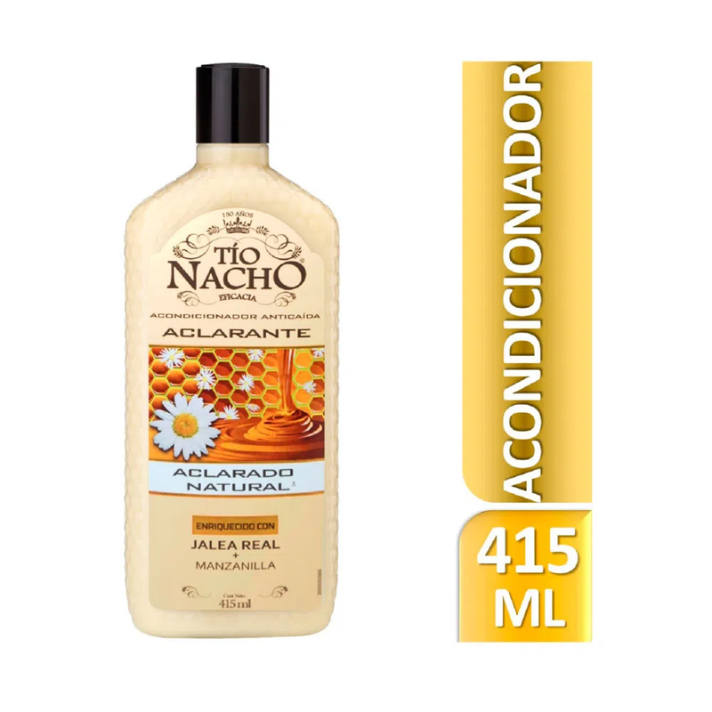 Acondicionador Tío Nacho Aclarado Natural X 415 Ml