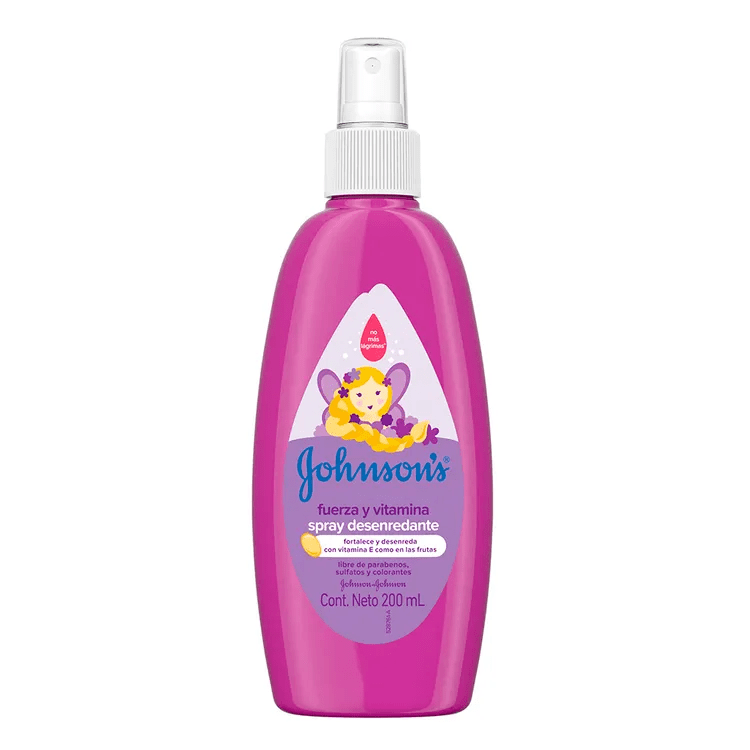 Desenredante Spray Fuerza y Vitamina Johnsons X 200 Ml