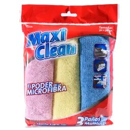 Paños Multiusos Maxi Clean X 3 Unidades