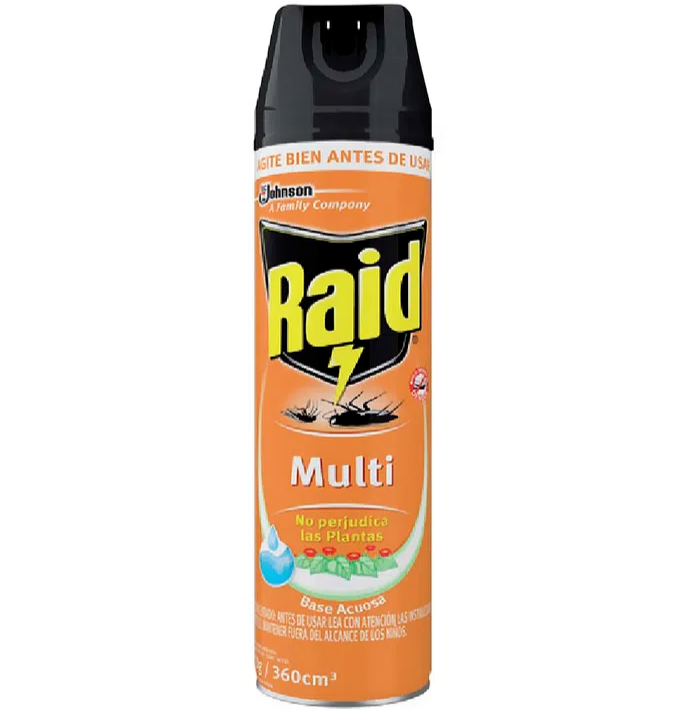 Insecticida Raid Multi X 360 Cm