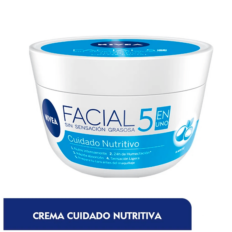 Crema Nivea Cuidado Nitritivo X 50 Ml