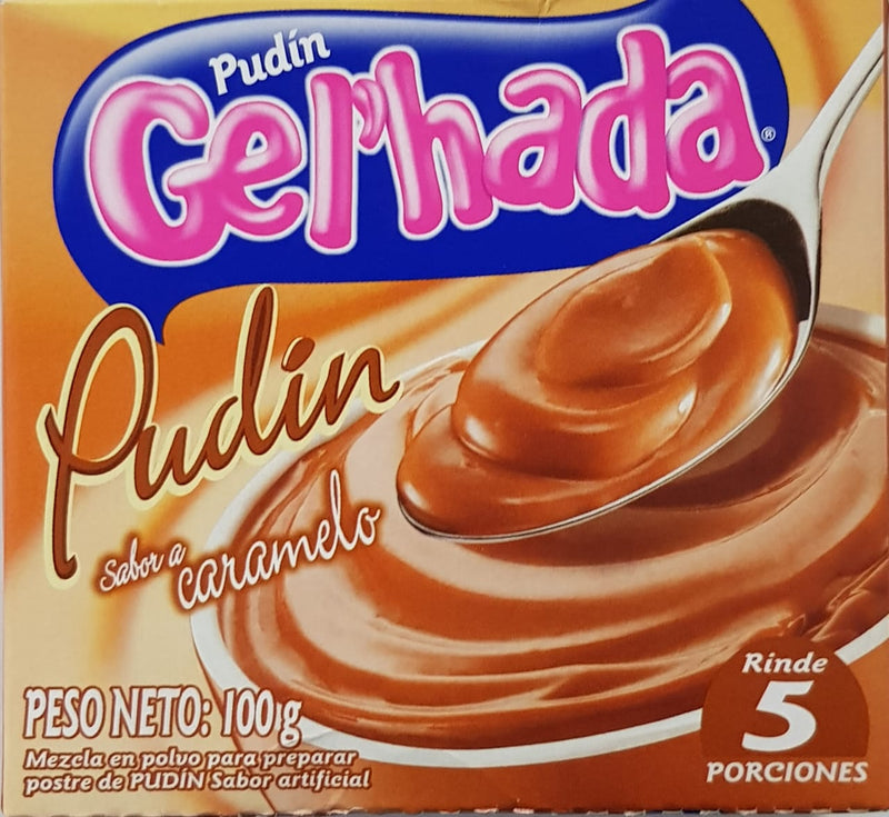 Pudín Gel Hada Caramelo X 100 Gramos