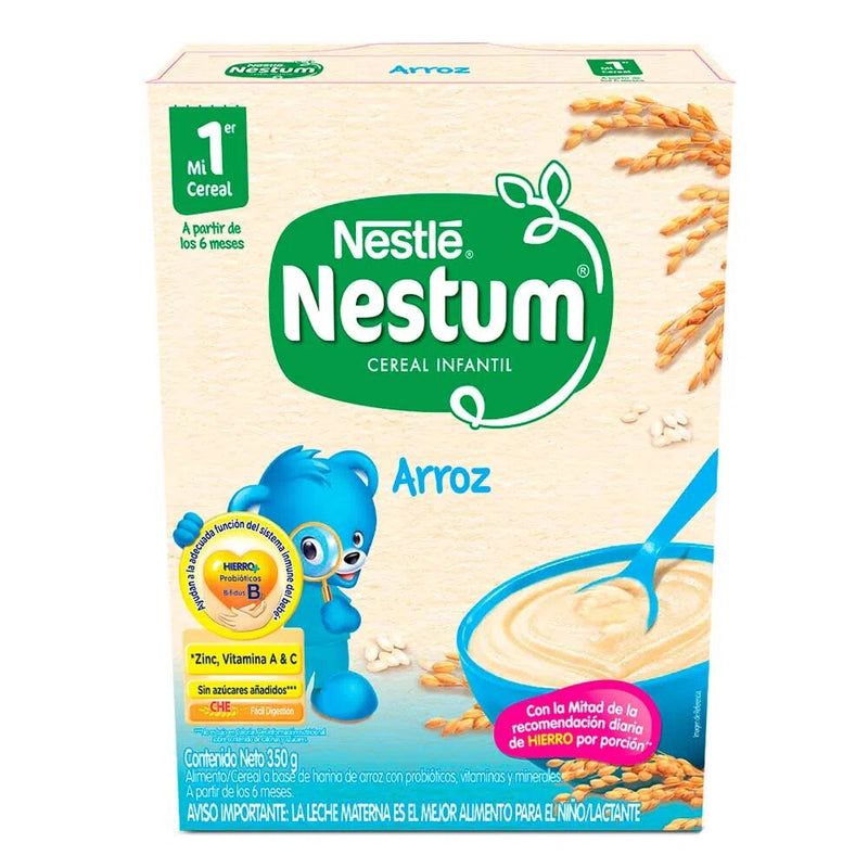 Cereal Infantil Nestum Arroz X 350 Gramos