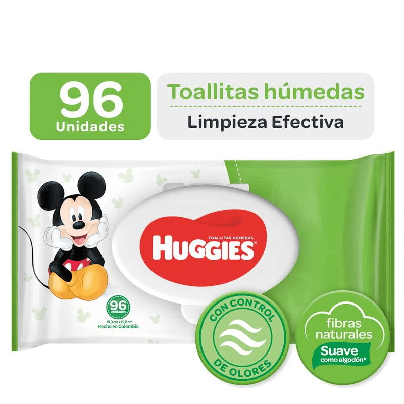 Toallitas Húmedas Huggies X 96 Unidades