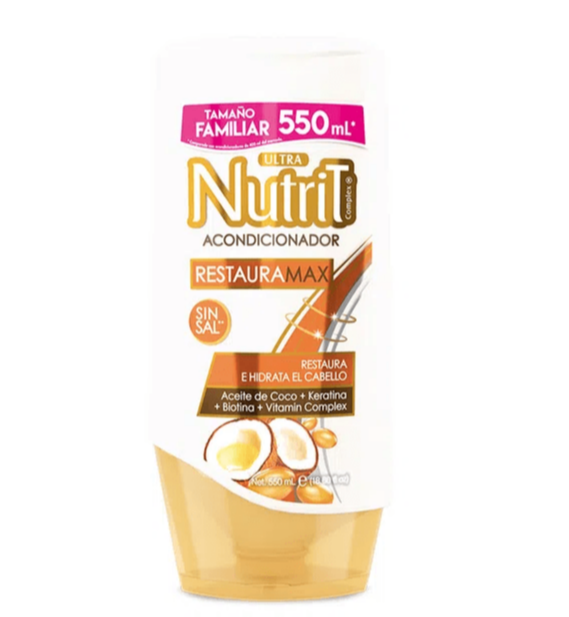 Acondicionador Ultra Nutrit Restaura Max X 550 Ml