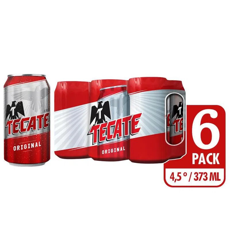 Cerveza Tecate Six Pack X 355 Cm