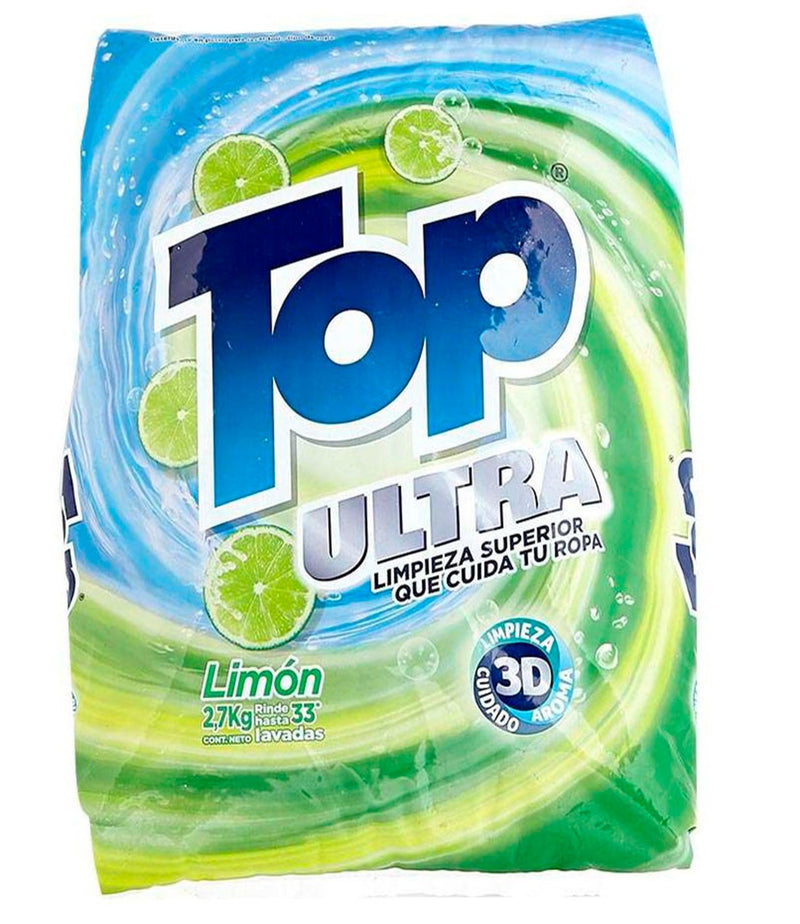 Detergente Polvo Top Ultra Limón