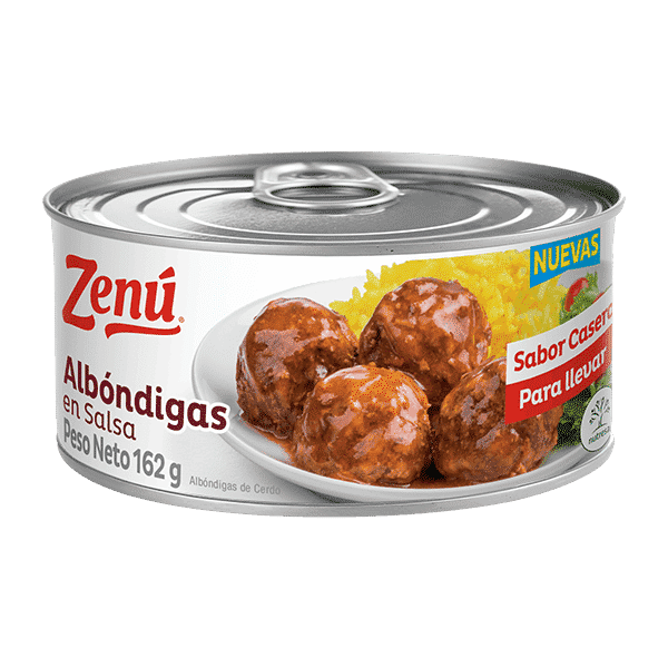 Albondigas en Salsa Zenú X 162 Gramos