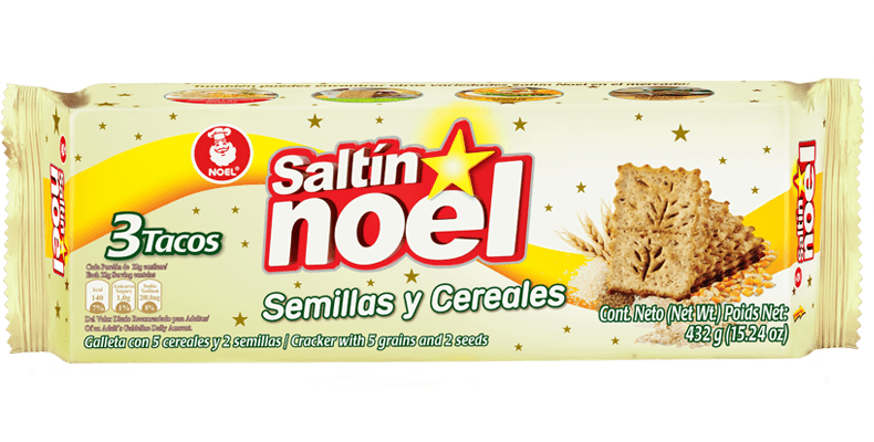 Galletas Saltin Noel Semilla y Cereales X 3 Tacos