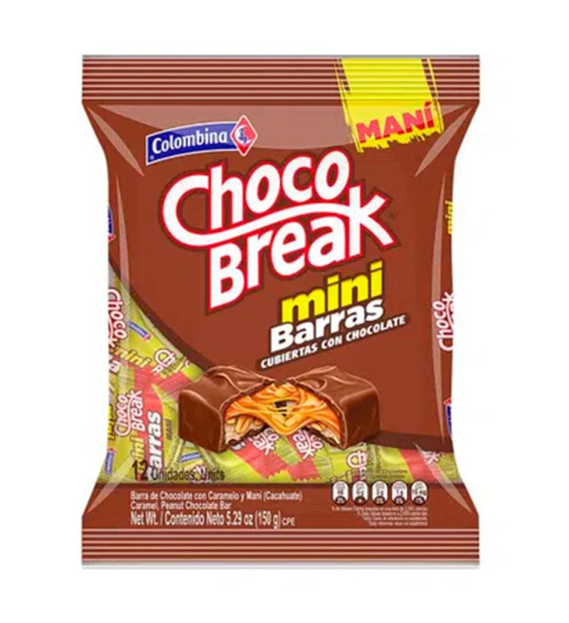 Choco Break Mini Barras X 12 Unidades