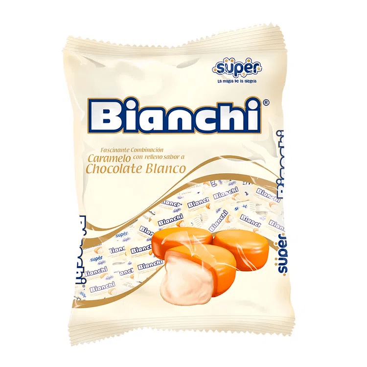 Caramelo Bianchi Blanco X 100 Unidades