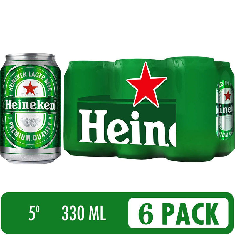 Cerveza Heineken Six Pack X 330 Cm