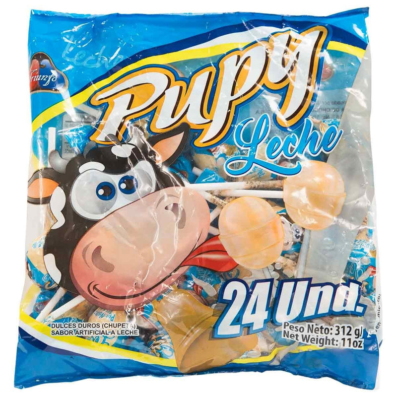 Chupeta Pupy Leche Triunfo X 24 Unidades