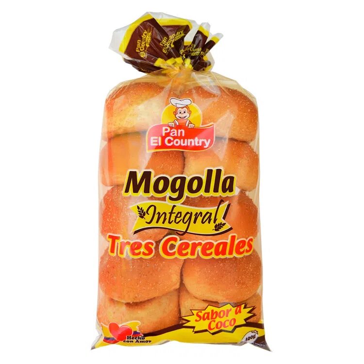 Mogolla El Country Integral 3 Cereales X 400 Gramos