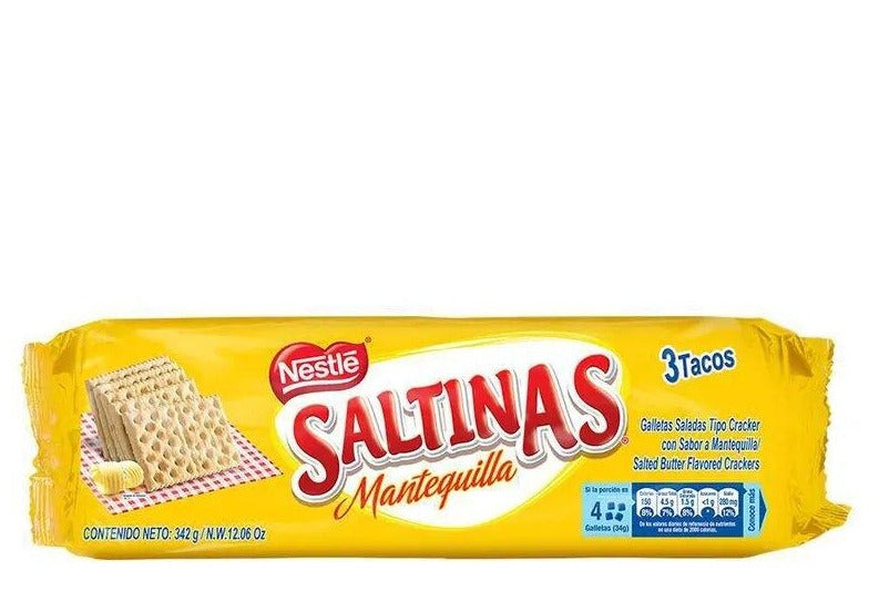 Galletas Saltinas Nestle Mantequilla X 3 Tacos