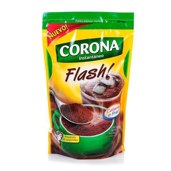 Chocolate Corona Instantáneo Flash X 200 Gramos