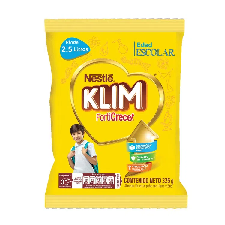 Leche Klim Forticrece X 325 Gramos