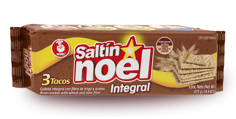 Galletas Saltin Noel Integral X 3 Tacos