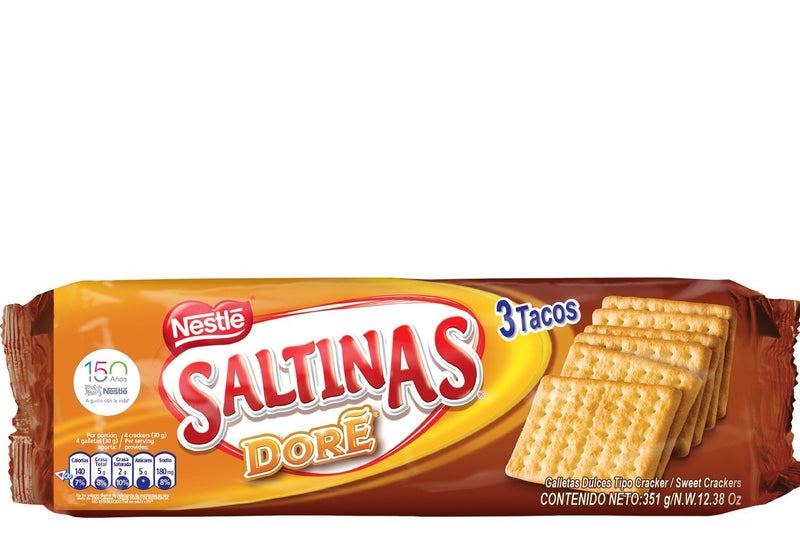 Galletas Saltinas Dore Nestle X 3 Tacos