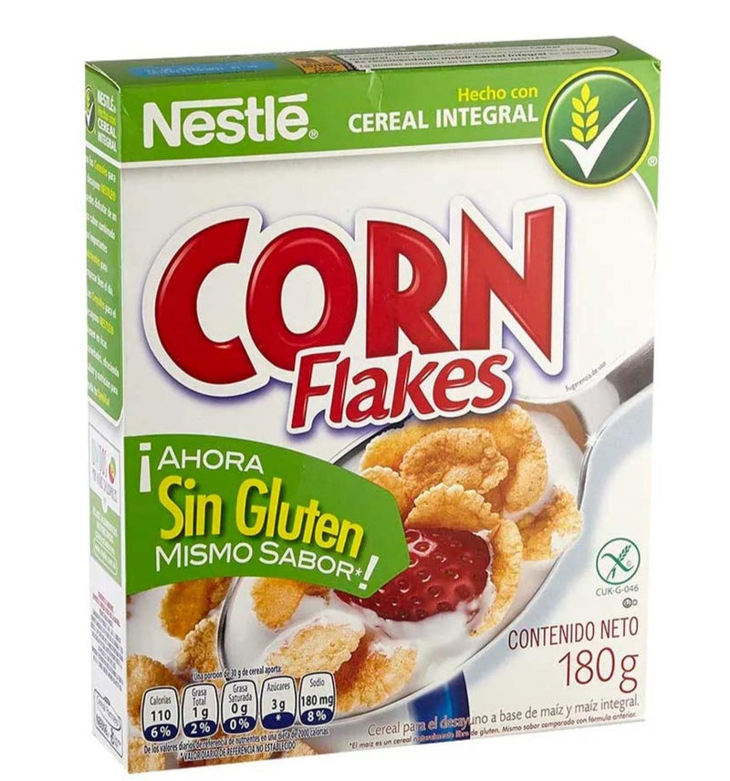 Cereal Corn Flakes Sin Gluten X 180 Gramos
