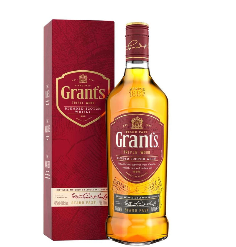 Whisky Grants Rojo X 750 Ml