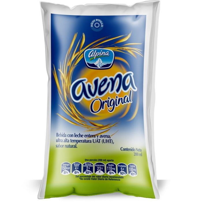 Avena Alpina Original Bolsa X 800 Ml