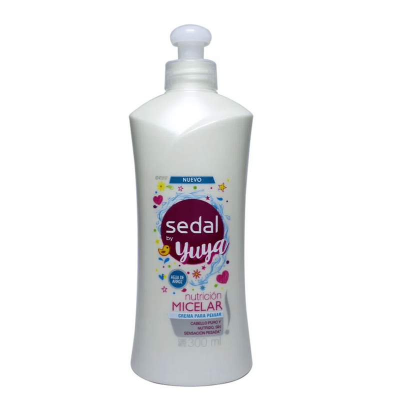 Crema para Peinar Sedal Yuya Nutrición Micelar X 300 Ml