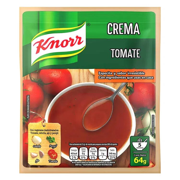 Crema de Tomate Knorr X 64 Gramos