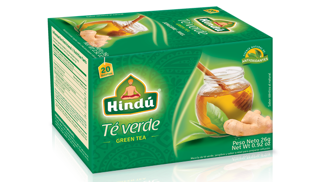 Té Verde Hindú Jengibre-Miel X 20 Sobres