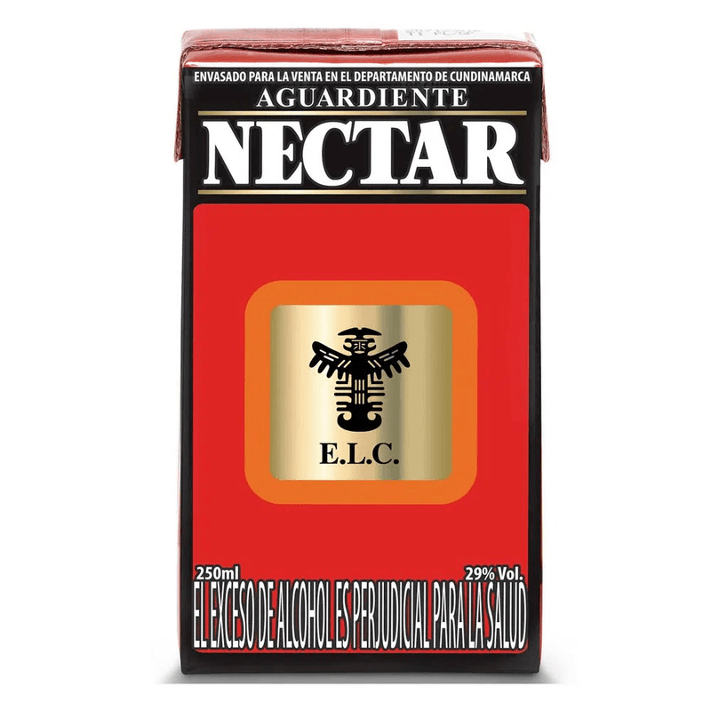 Aguardiente Néctar Rojo Caja X 1000 Ml