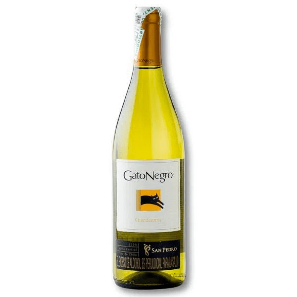 Vino Gato Negro Chardonnay X 750 Ml