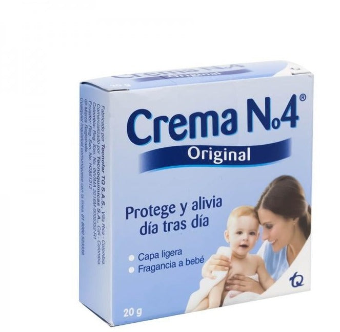 Crema No 4 Original X 20 Gramos