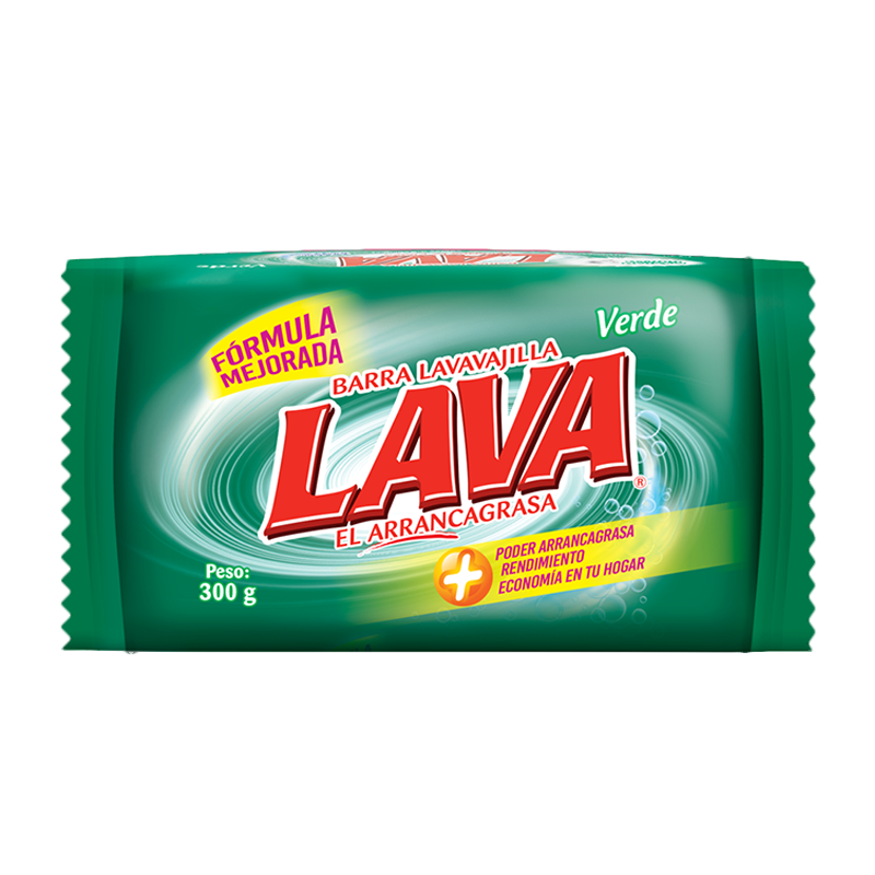 Jabón Lavaplatos Lava Barra X 300 Gramos