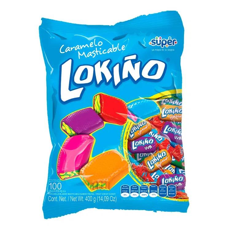 Caramelo Lokiño X 100 Unidades