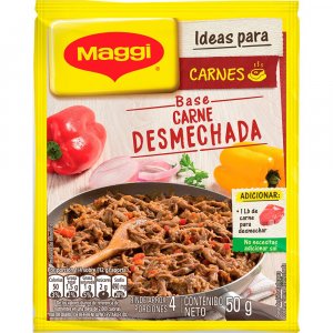 Base Carne Desmechada Maggi X 50 Gramos