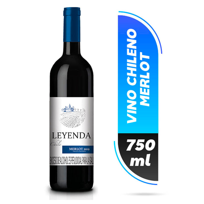 Vino Leyenda Merlot X 750 Ml