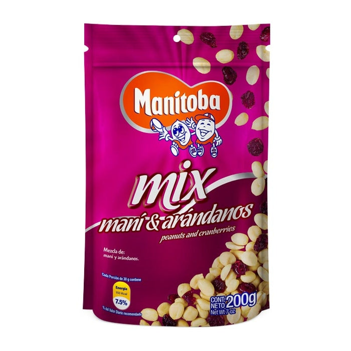 Mix Manitoba Mani & Arándanos X 200 Gramos