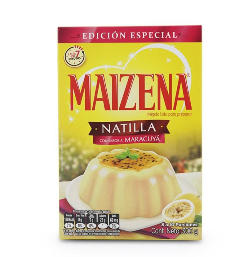 Natilla Maizena Maracuyá X 300 Gramos