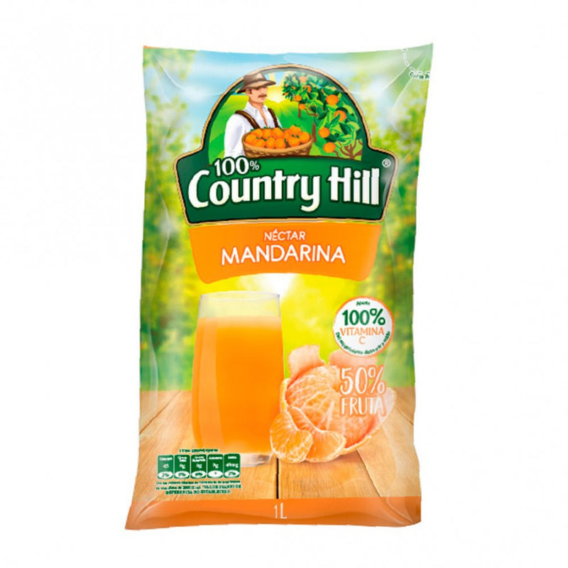 Jugo Country Hill Mandarina Bolsa X 1 Litro