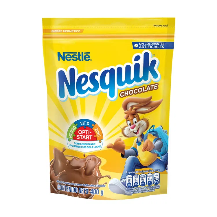 Nesquik Chocolate Bolsa X 200 Gramos