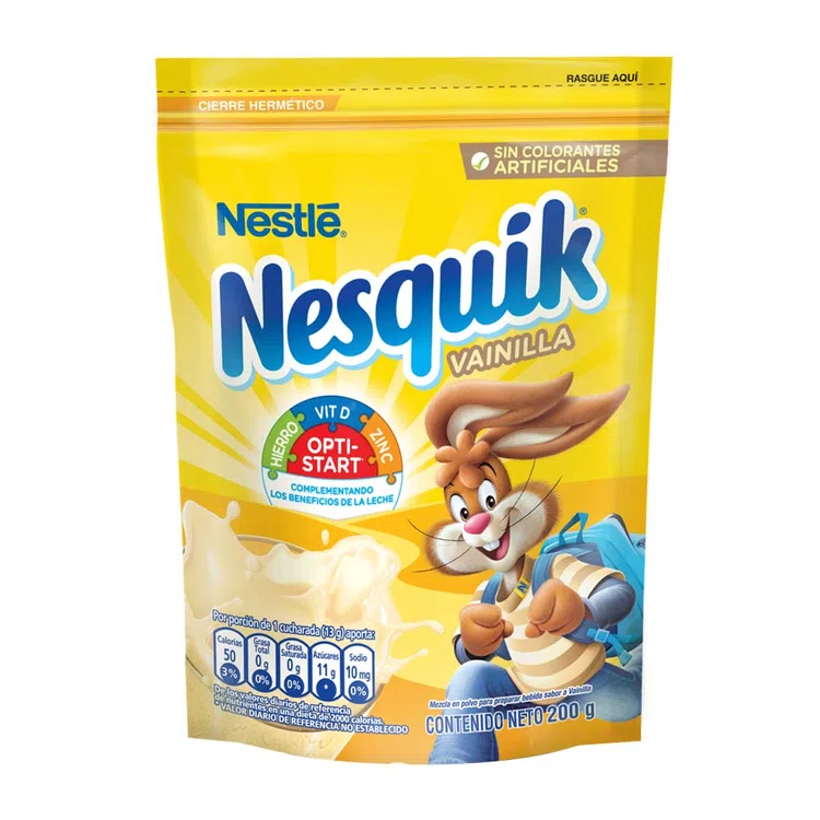 Nesquik Vainilla Bolsa X 200 Gramos