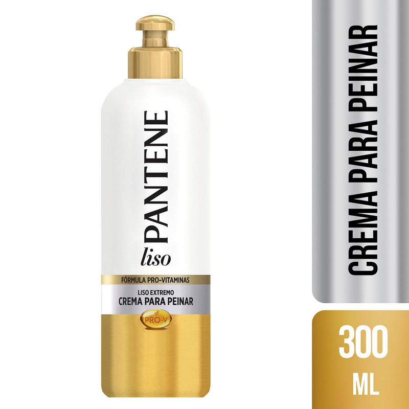 Crema para Peinar Liso Pantene X 300 Ml