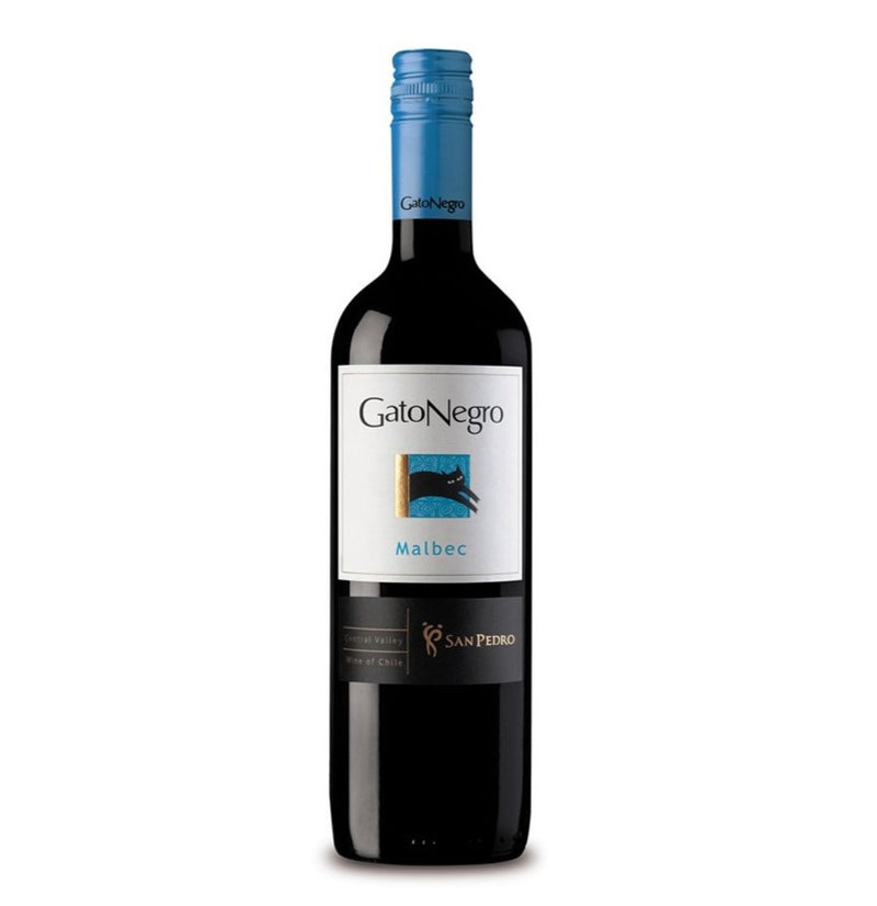 Vino Gato Negro Malbec X 750 Ml