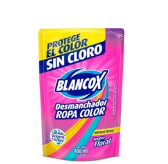 Desmanchador Blancox Ropa Color X 400 Ml