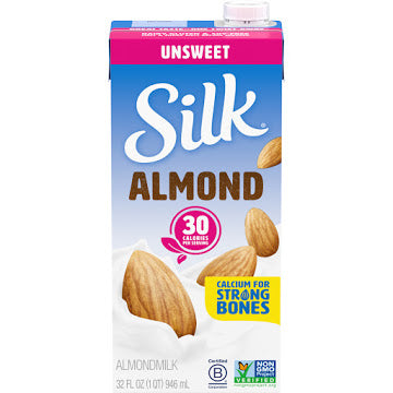 Bebida Silk Almendra sin Azúcar X 946 Ml